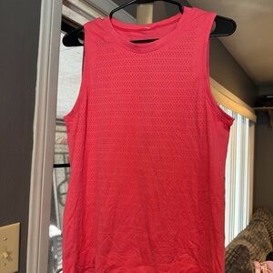 Women's Lululemon Sleeveless Neon Pink Tank Top